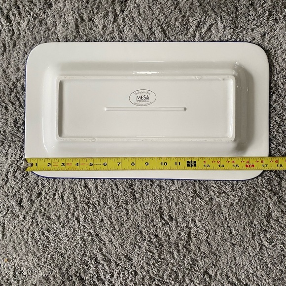 Mesa International serving platter. Snow family. Vintage. Substantial platter. - Picture 3 of 7